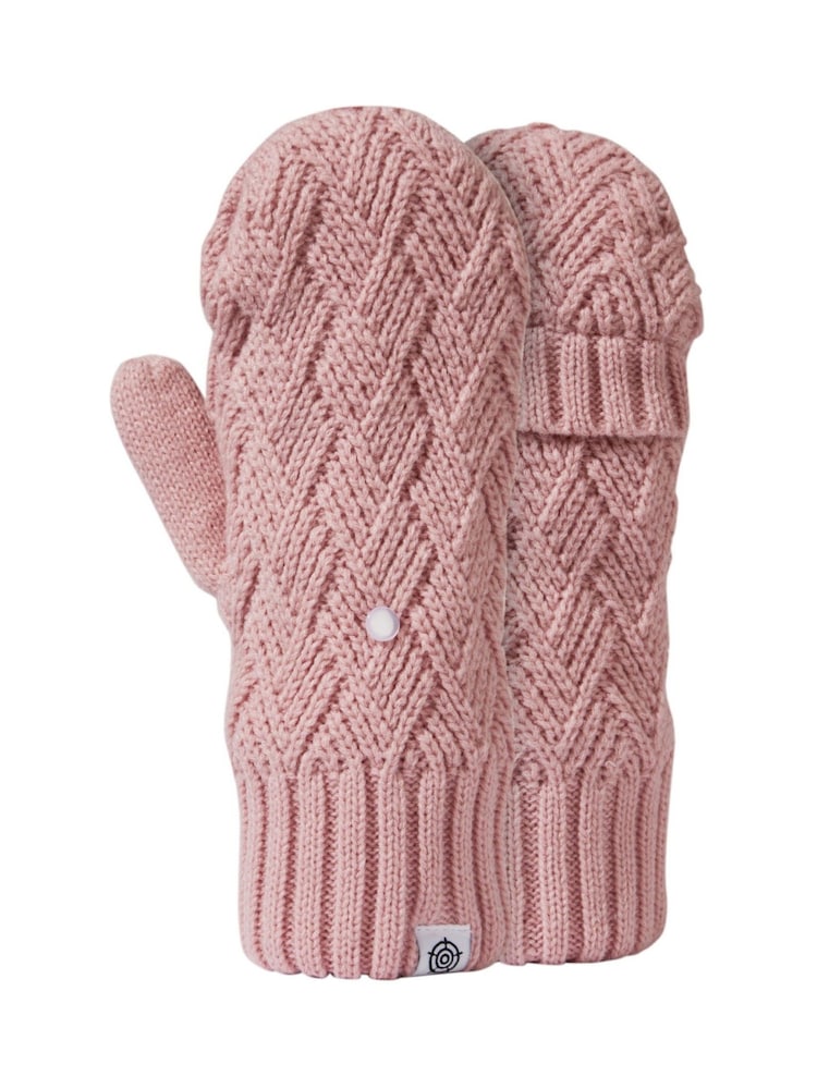 Hilo dental de caramelo rosa - Tog 24 Britton Lined Mittens - Imagen 1 de 3