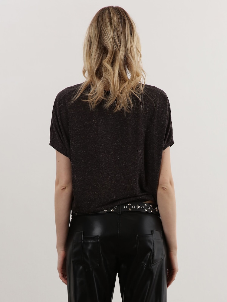 Religion Black Tunic Jersey Top - Image 2 of 6
