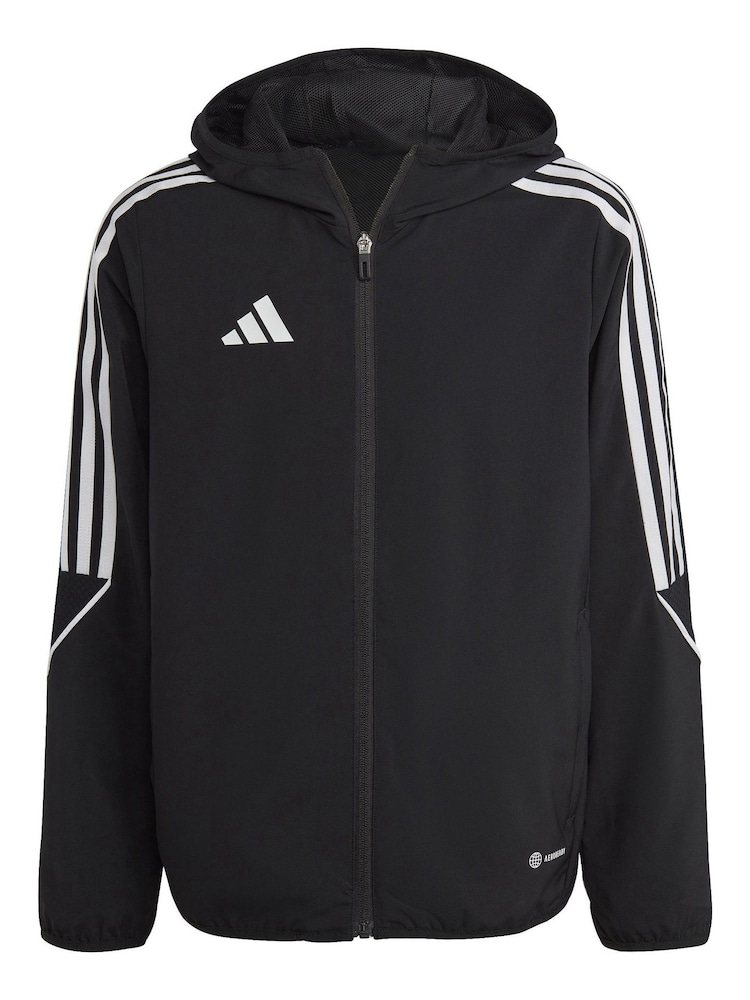 adidas Black Tiro 23 League Windbreaker - Image 1 of 5