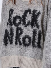 Religion Nude Oversized Slogan Jumper In Soft Fluffy Knit - Image 6 of 6
