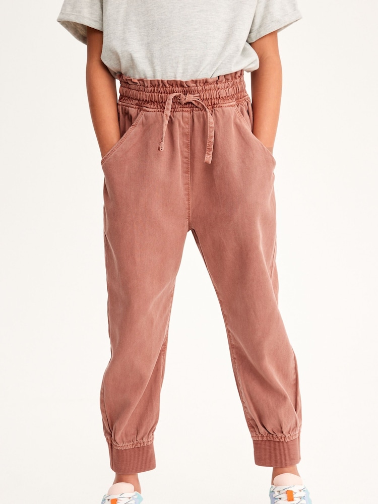 Pink Cuff Joggers (3-16yrs) - Image 1 of 5