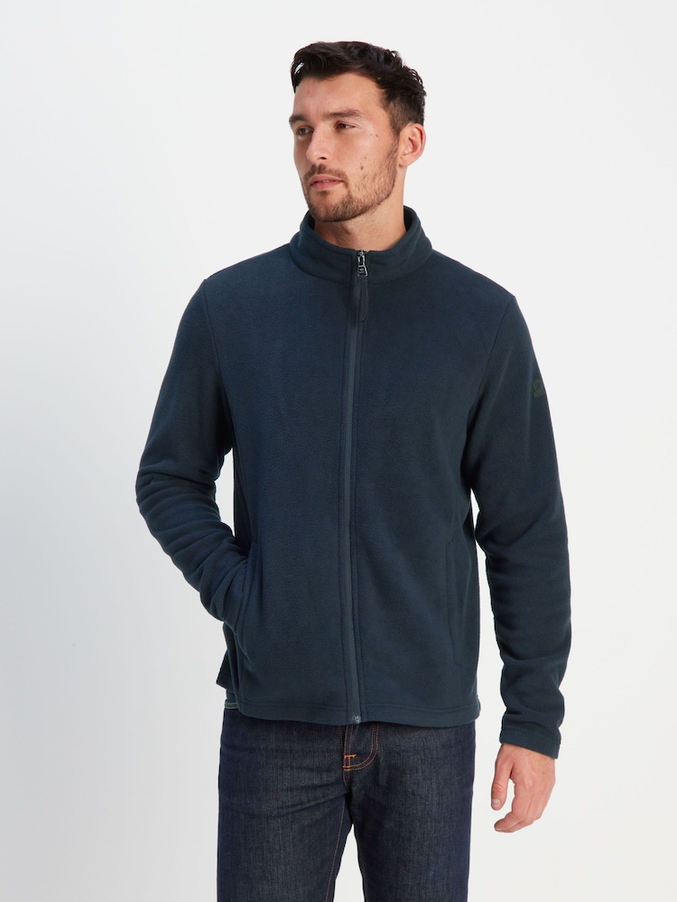Azul - Tog 24 Mens Revive Fleece Black Jacket - Imagen 1 de 8