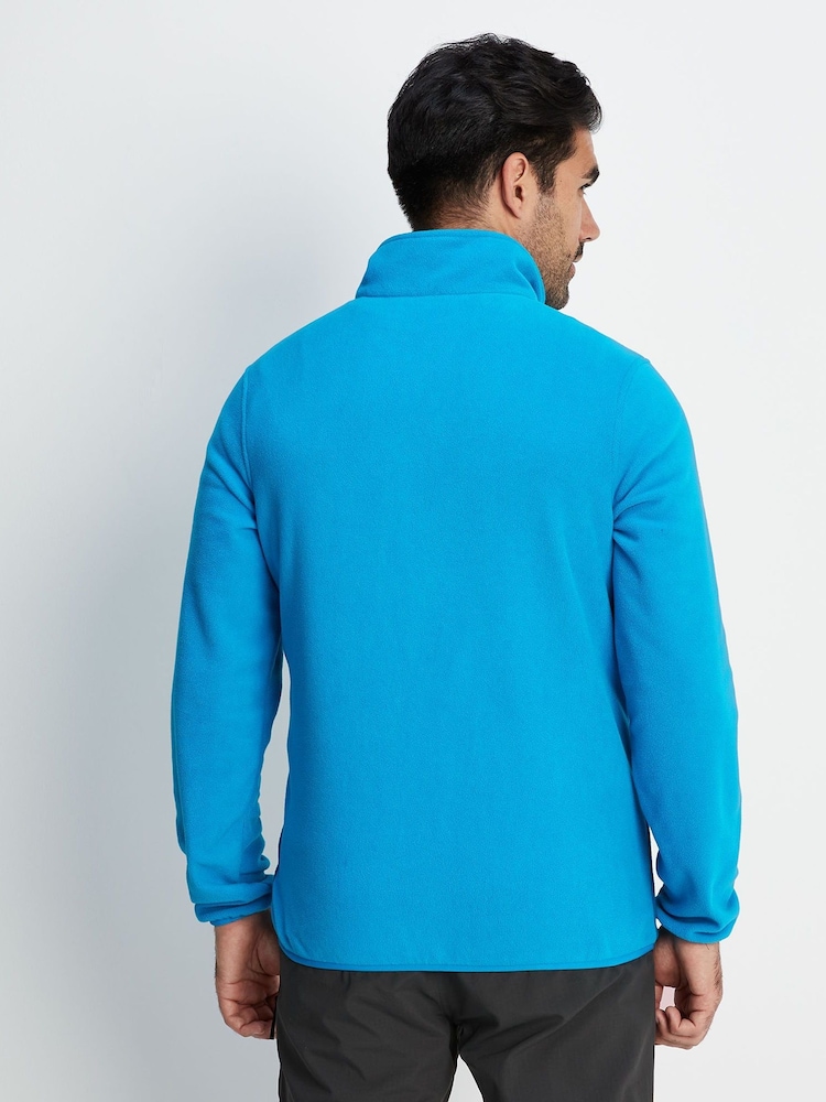 Tog 24 Blue Farlow Press Stud Neck Fleece - Image 2 of 8