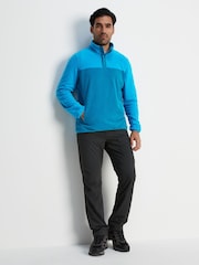 Tog 24 Blue Farlow Press Stud Neck Fleece - Image 4 of 8