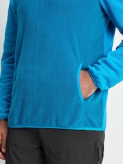 Tog 24 Blue Farlow Press Stud Neck Fleece - Image 7 of 8