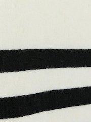 River Island Cream Stripe Roll Neck Midi Dress - Image 4 of 4