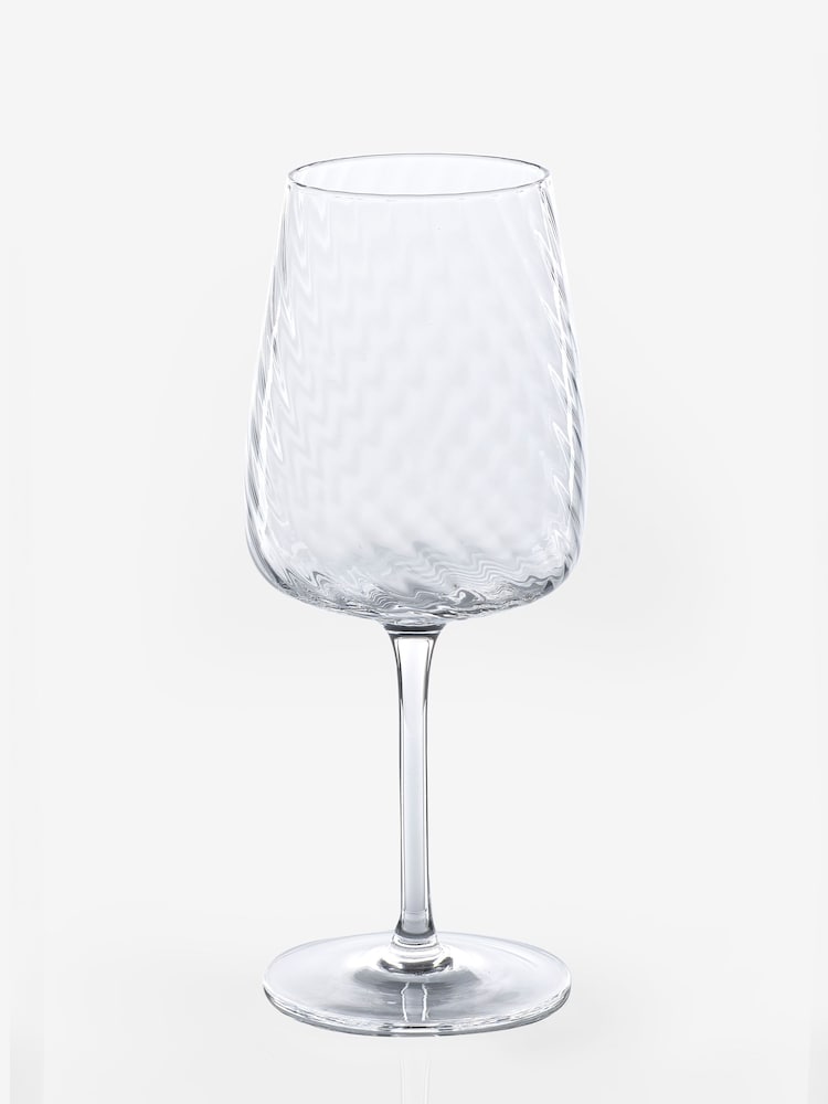 Set of 4 Clear Anais Wine Glasses - Image 4 of 4 Set of 4 Clear Anais Wine Glasses - Image 4 of 4