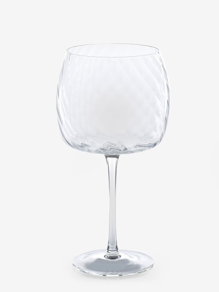 Set of 2 Clear Anais Gin Glasses - Image 4 of 4