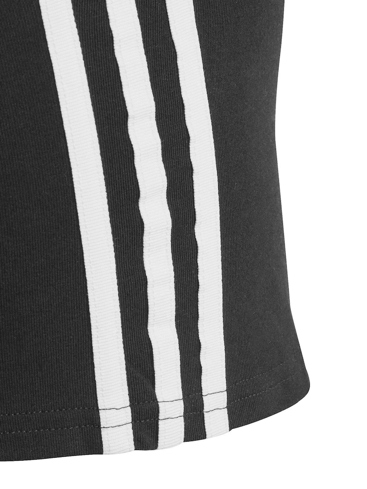 adidas Originals Black Adicolor Crop Tank Top - Image 7 of 7