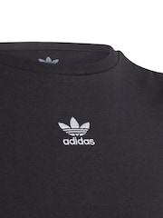 adidas Originals Black Adicolor Crop Tank Top - Image 4 of 7