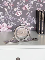 Laura Ashley Clear Lexham Mirror Mantel Clock - Image 1 of 5