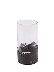 Laura Ashley Gold Winspear Leaf Hurricane Lantern Candle Holder - Image 3 of 4
