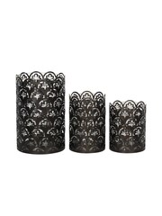 Laura Ashley Bronze Catarina Hurricane Candle Holder - Image 5 of 6