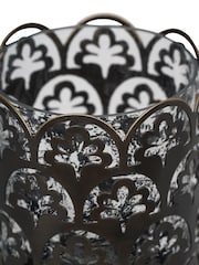 Laura Ashley Bronze Catarina Hurricane Candle Holder - Image 6 of 6