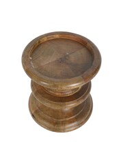 Laura Ashley White Frosted Glass Hurricane Candle Holder - Image 6 of 6