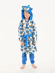 Brand Threads Grey Sonic The Hedgehog Dressing Gown - Image 1 of 4