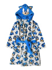 Brand Threads Grey Sonic The Hedgehog Dressing Gown - Image 4 of 4