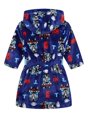 Brand Threads Blue Thomas the Tank Engine Boys Dressing Gown - Image 4 of 4