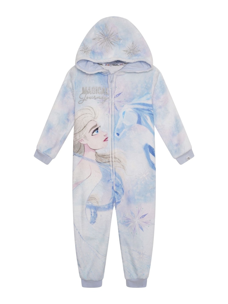 Buy Brand Threads Blue Disney Frozen Girls All-In-One from the