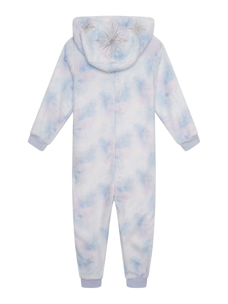 Brand Threads Blue Disney Frozen Girls All-In-One - Image 5 of 5