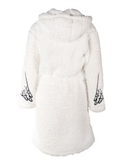 Brand Threads Cream Harry Potter Hedwig Girls Dressing Gown Cream - Image 4 of 5
