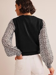 Boden Black Eva Cashmere Tank - Image 2 of 4