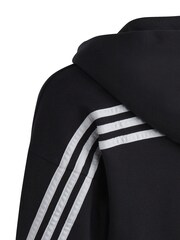 adidas Black Future Icons 3-Stripes Full-Zip Hoodie - Image 10 of 10