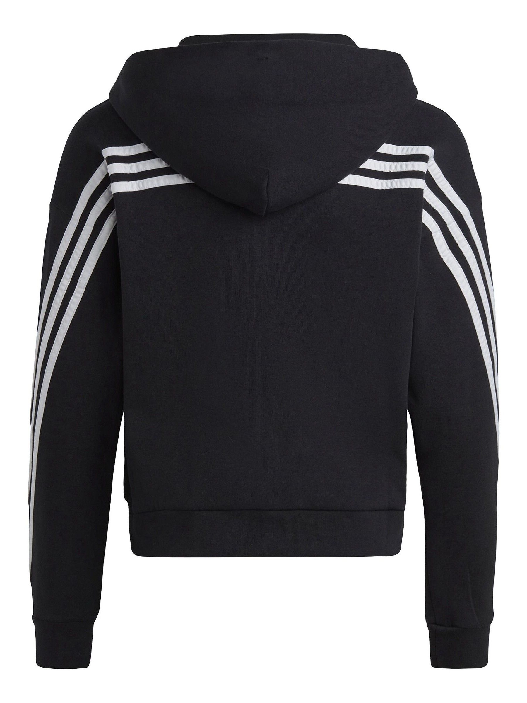 adidas black sweatshirt 3 stripe