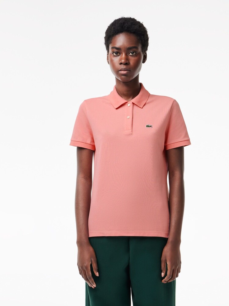 Lacoste Womens Pique Polo Shirt - Image 1 of 7