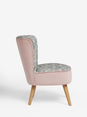 Clarke and Clarke William Morris Strawberry Thief Slate Grey Blush Luisa Dining Chair - Image 5 of 7