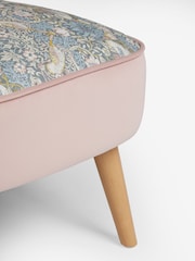 Clarke and Clarke William Morris Strawberry Thief Slate Grey Blush Luisa Dining Chair - Image 7 of 7