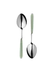 Mary Berry Set of 4 Light Green Signature Serving Spoons - Image 2 of 3