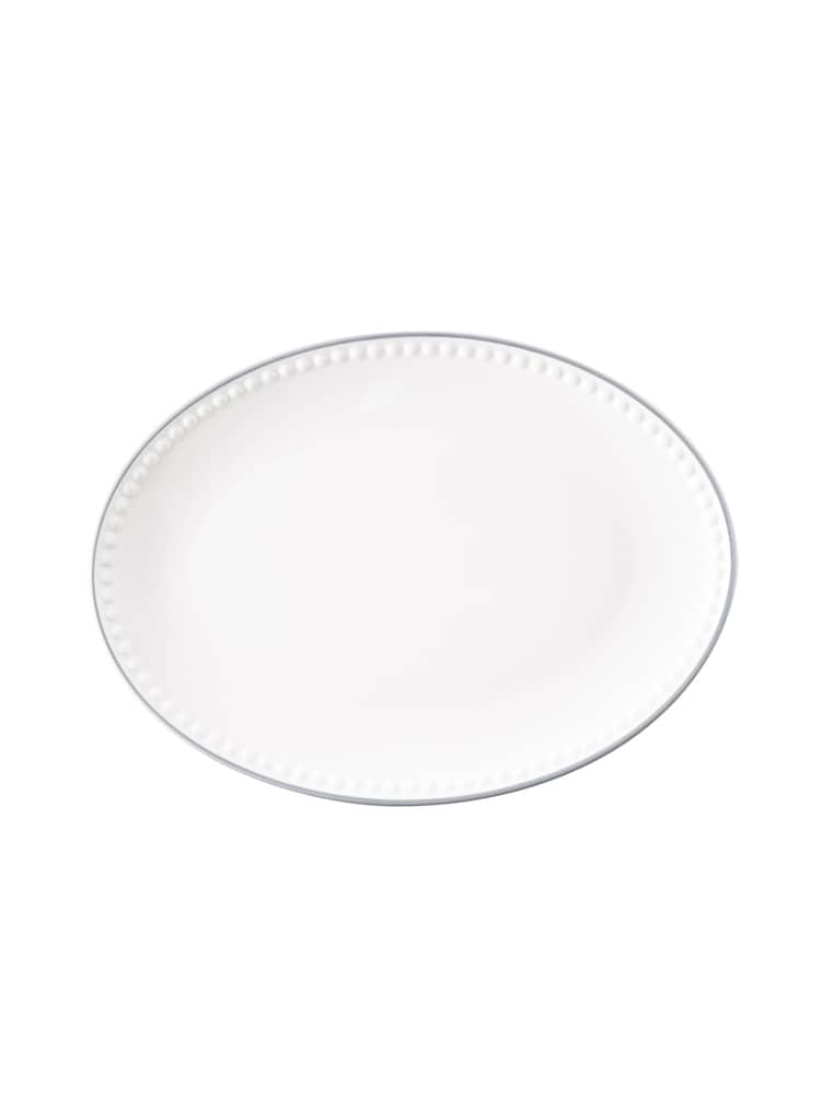 Mary Berry Set of 2 White Signature Small Oval Serving Platters - Image 3 of 3
