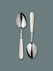 Mary Berry Set of 4 Ivory Signature Serving Spoons - Image 1 of 3
