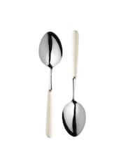 Mary Berry Set of 4 Ivory Signature Serving Spoons - Image 2 of 3