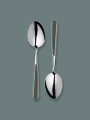 Mary Berry Set of 4 Green Signature Serving Spoons - Image 1 of 3