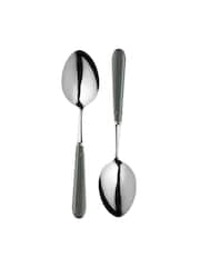 Mary Berry Set of 4 Green Signature Serving Spoons - Image 2 of 3