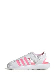 adidas White Kids Summer Closed Toe Water Sandals - Image 2 of 8