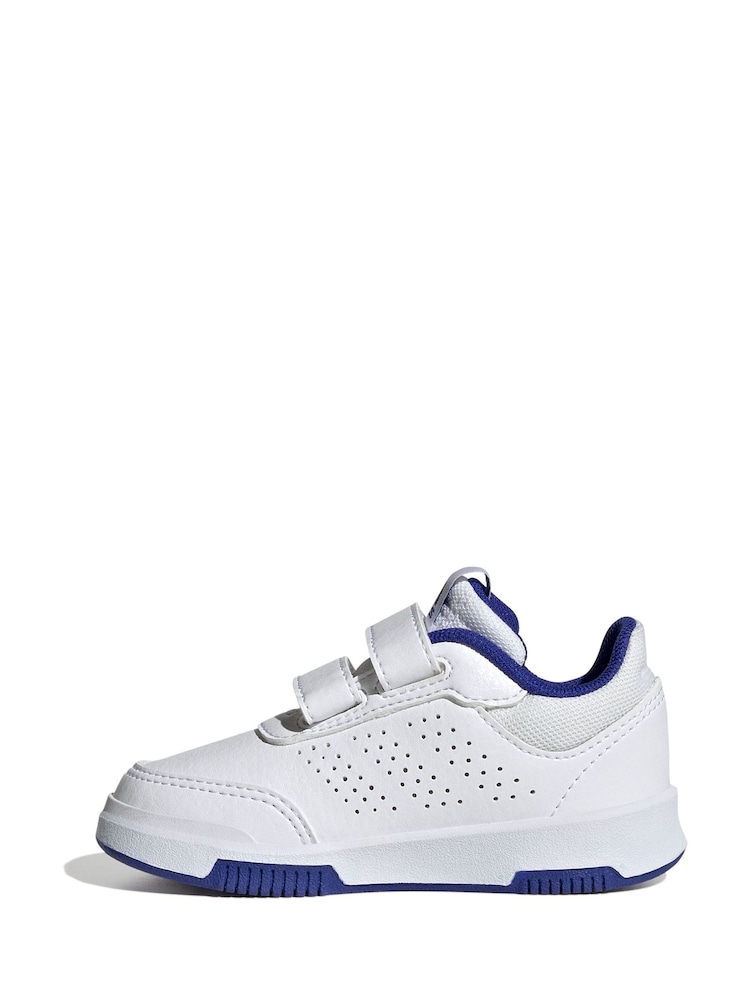 Белые/розовые кроссовки на липучках adidas Tensaur Sport - Изображение 2 из 9