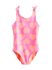 Bright Pink Heart Swimsuit (3mths-16yrs) - Image 10 of 10