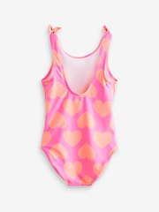Bright Pink Heart Swimsuit (3mths-16yrs) - Image 8 of 10