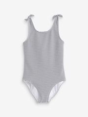 Navy Blue Stripe Swimsuit (3mths-16yrs) - Image 3 of 5