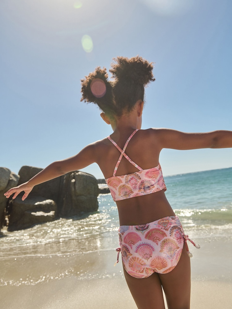 Coral Pink Shell - Bikini (3–16 lat) - Image 3 of 11