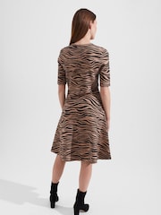 Hobbs Madison Knitted Brown Dress - Image 2 of 4