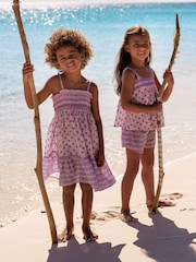 Roze - 100% Cotton Sunuva Bell Dress - Afbeelding 1 van 1