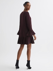 Florere V-Neck Mini Dress - Image 5 of 6