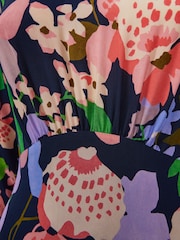 Florere Floral Long Sleeve Midi Dress - Image 6 of 6