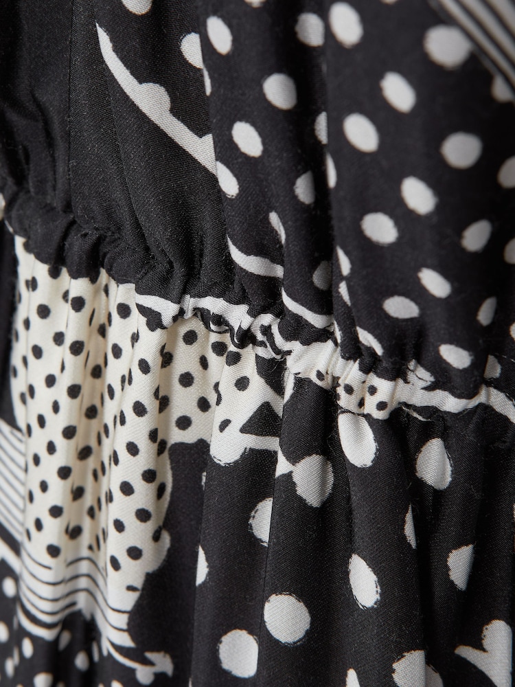 Florere Polka Dot Puff Sleeve Mini Dress - Image 5 of 5