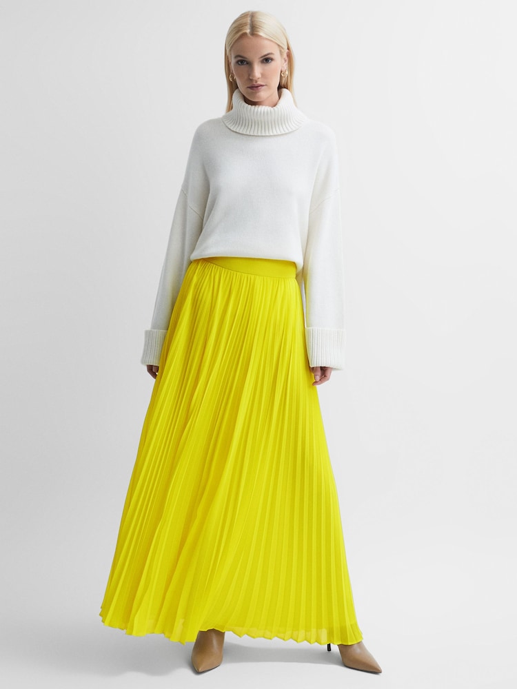 Florere Pleated Maxi Skirt - Image 1 of 5 Florere Pleated Maxi Skirt - Image 1 of 5