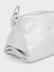 OSPREY LONDON The Carina Shrug Italian Leather Midnight Pearl Midnight Handbag - Image 5 of 7